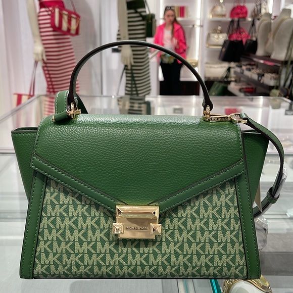 MICHAEL KORS
Whitney Medium Flap TH Satchel
Fern Green
NWT - Picture 3 of 16